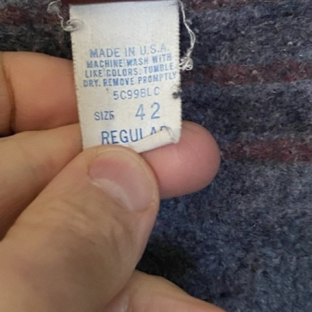 Vintage Big Ben denim chore jacket Sz42 - Picture 3 of 4